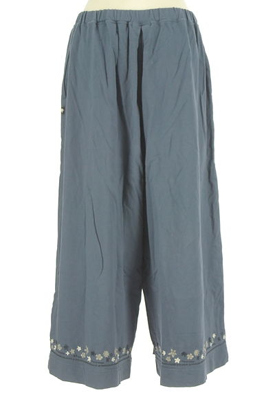 drug store's（ドラッグストアーズ）の古着「裾刺繍ワイドスウェットパンツ（パンツ）」大画像２へ