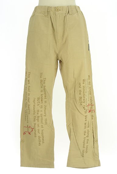 drug store's（ドラッグストアーズ）の古着「ロゴプリント&ブタ刺繍入りパンツ（パンツ）」大画像１へ