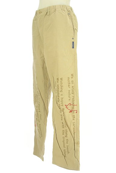 drug store's（ドラッグストアーズ）の古着「ロゴプリント&ブタ刺繍入りパンツ（パンツ）」大画像３へ