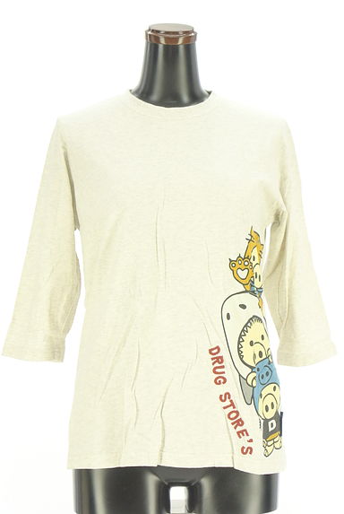 drug store's（ドラッグストアーズ）の古着「7分袖プリントTシャツ（Ｔシャツ）」大画像１へ