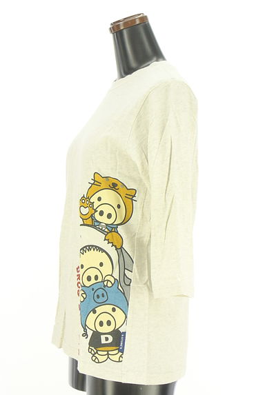 drug store's（ドラッグストアーズ）の古着「7分袖プリントTシャツ（Ｔシャツ）」大画像３へ