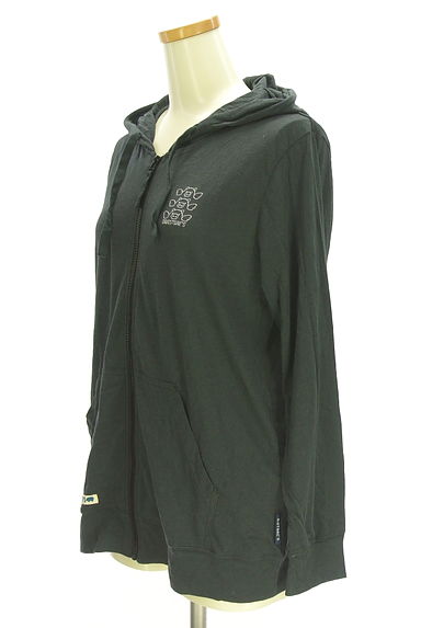 drug store's（ドラッグストアーズ）の古着「ワンポイント刺繍ジップパーカー（スウェット・パーカー）」大画像３へ