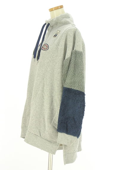 drug store's（ドラッグストアーズ）の古着「ワッペン付き裏起毛スウェットパーカー（スウェット・パーカー）」大画像３へ