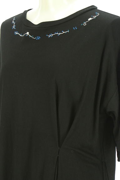 drug store's（ドラッグストアーズ）の古着「刺繍入りアシメミモレワンピース（ワンピース・チュニック）」大画像４へ