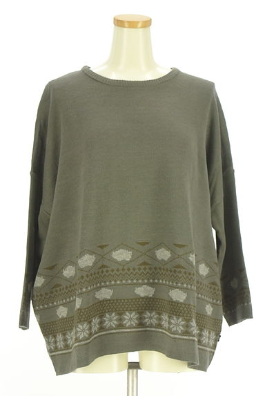 drug store's（ドラッグストアーズ）の古着「ノルディック柄ニット（ニット）」大画像１へ