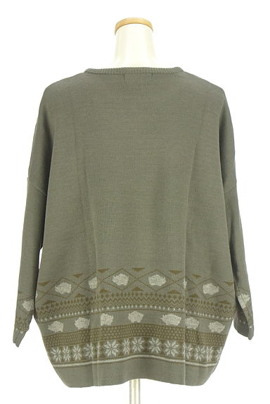 drug store's（ドラッグストアーズ）の古着「ノルディック柄ニット（ニット）」大画像２へ