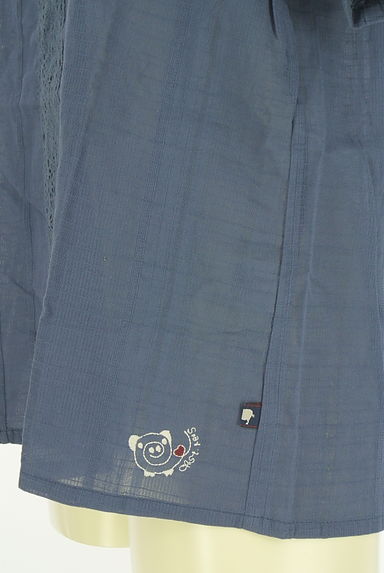 drug store's（ドラッグストアーズ）の古着「フロントレースコットンブラウス（カットソー・プルオーバー）」大画像４へ