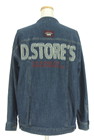 drug store's（ドラッグストアーズ）の古着「ブルゾン・スタジャン」後ろ