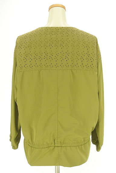 drug store's（ドラッグストアーズ）の古着「ドロストペプラムブルゾン（ブルゾン・スタジャン）」大画像２へ