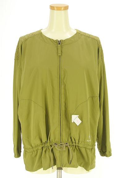 drug store's（ドラッグストアーズ）の古着「ドロストペプラムブルゾン（ブルゾン・スタジャン）」大画像４へ