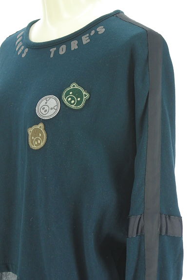 drug store's（ドラッグストアーズ）の古着「異素材切替膝丈ワンピース（ワンピース・チュニック）」大画像４へ