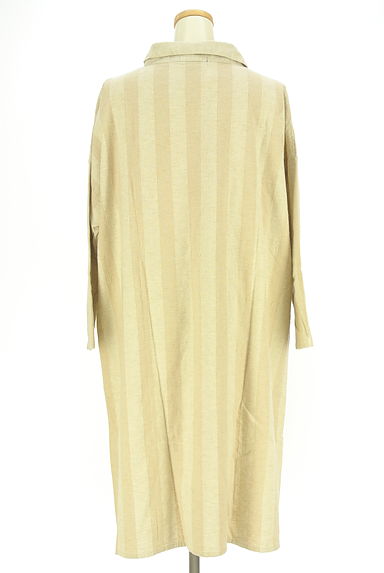 drug store's（ドラッグストアーズ）の古着「刺繍入りスキッパー綿麻ワンピース（ワンピース・チュニック）」大画像２へ