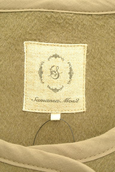 Samansa Mos2（サマンサモスモス）の古着「パイピング起毛オーバーサイズショートコート（コート）」大画像６へ