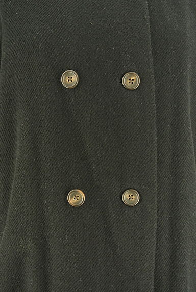 Samansa Mos2（サマンサモスモス）の古着「ノーカラーウール混ロングコート（コート）」大画像４へ