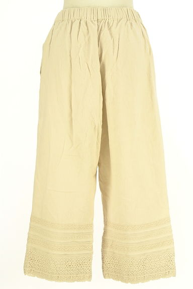 Samansa Mos2（サマンサモスモス）の古着「裾レースサブリナワイドパンツ（パンツ）」大画像２へ