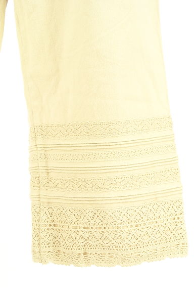 Samansa Mos2（サマンサモスモス）の古着「裾レースサブリナワイドパンツ（パンツ）」大画像４へ