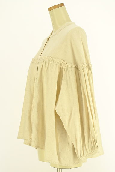 Samansa Mos2（サマンサモスモス）の古着「綿麻フリルブラウス（ブラウス）」大画像３へ
