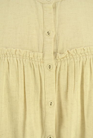 Samansa Mos2（サマンサモスモス）の古着「綿麻フリルブラウス（ブラウス）」大画像４へ