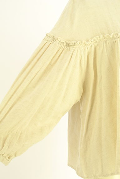 Samansa Mos2（サマンサモスモス）の古着「綿麻フリルブラウス（ブラウス）」大画像５へ