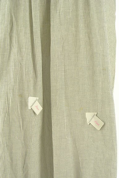 Samansa Mos2（サマンサモスモス）の古着「レースヨークストライプロングワンピース（ワンピース・チュニック）」大画像５へ