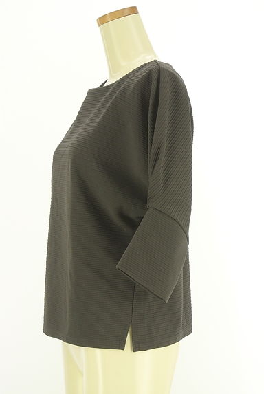 un dix cors（アンディコール）の古着「Croisiere un dix cors ドルマンリブカットソー（カットソー・プルオーバー）」大画像３へ