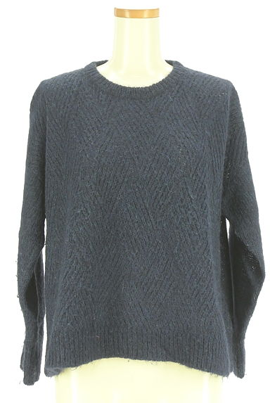 studio CLIP（スタディオクリップ）の古着「ひし形編みニットトップス（ニット）」大画像１へ