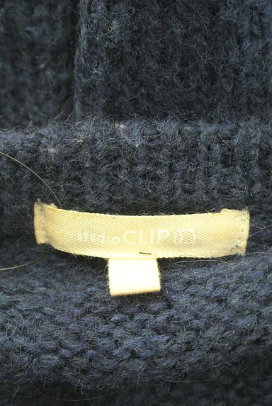 studio CLIP（スタディオクリップ）の古着「ひし形編みニットトップス（ニット）」大画像６へ