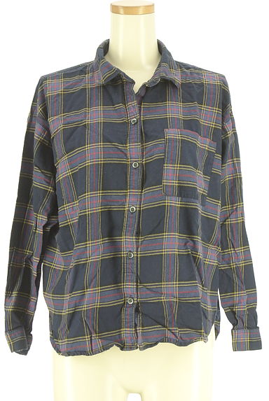 studio CLIP（スタディオクリップ）の古着「チェック柄シャツ（カジュアルシャツ）」大画像１へ