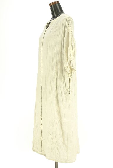 studio CLIP（スタディオクリップ）の古着「ドルマン7分袖ロングシャツワンピース（ワンピース・チュニック）」大画像３へ