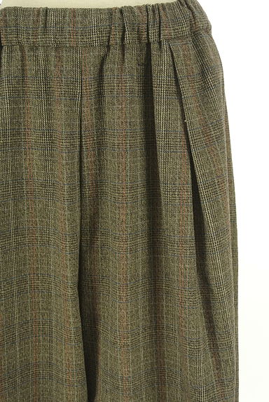 studio CLIP（スタディオクリップ）の古着「ロールアップチェックテーパードパンツ（パンツ）」大画像４へ