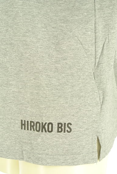 HIROKO BIS（ヒロコビス）の古着「ロゴプリントTシャツ（Ｔシャツ）」大画像５へ