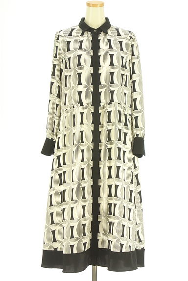 HIROKO BIS（ヒロコビス）の古着「総柄ブラウスワンピース（ワンピース・チュニック）」大画像１へ