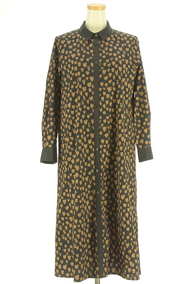 HIROKO BIS（ヒロコビス）の古着「ハート柄ブラウスワンピース（ワンピース・チュニック）」大画像１へ