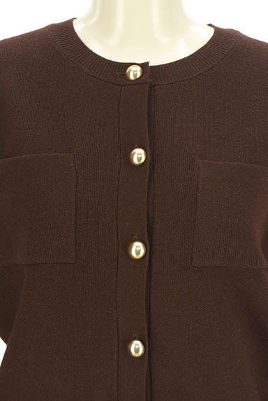 NATURAL BEAUTY BASIC（ナチュラルビューティベーシック）の古着「ニットカーディガン+ロングフレアスカート（セットアップ（ジャケット＋スカート））」大画像４へ