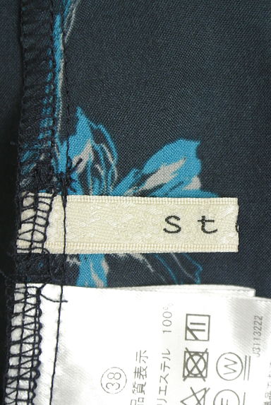 Stola.（ストラ）の古着「肩フリル花柄ブラウス（カットソー・プルオーバー）」大画像６へ