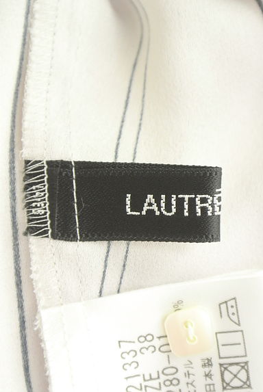 LAUTREAMONT（ロートレアモン）の古着「ストライプシフォンブラウス（ブラウス）」大画像６へ
