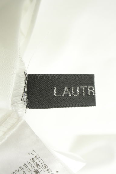 LAUTREAMONT（ロートレアモン）の古着「リボンタイ付きノーカラーブラウス（ブラウス）」大画像６へ