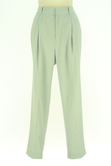 LAUTREAMONT（ロートレアモン）の古着「ストレッチタックテーパードパンツ（パンツ）」大画像１へ