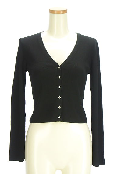 Apuweiser riche（アプワイザーリッシェ）の古着「ショートリブニットカーディガン（カーディガン・ボレロ）」大画像１へ