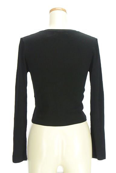 Apuweiser riche（アプワイザーリッシェ）の古着「ショートリブニットカーディガン（カーディガン・ボレロ）」大画像２へ