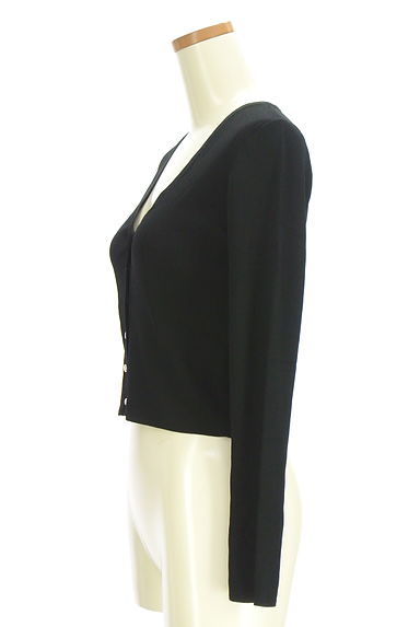 Apuweiser riche（アプワイザーリッシェ）の古着「ショートリブニットカーディガン（カーディガン・ボレロ）」大画像３へ