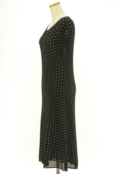 SPECCHIO（スペッチオ）の古着「ドット柄ノースリシアーワンピース（ワンピース・チュニック）」大画像３へ