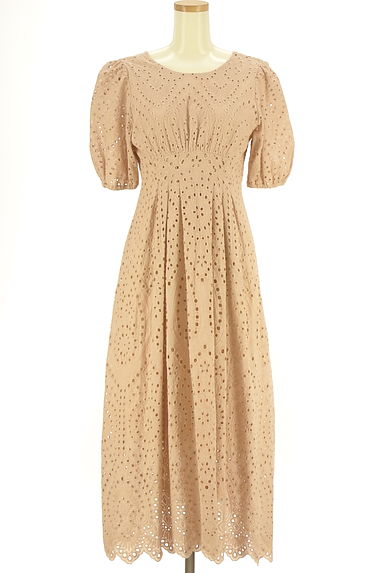 And Couture（アンドクチュール）の古着「パフスリーブカットワークレースワンピース（ワンピース・チュニック）」大画像１へ