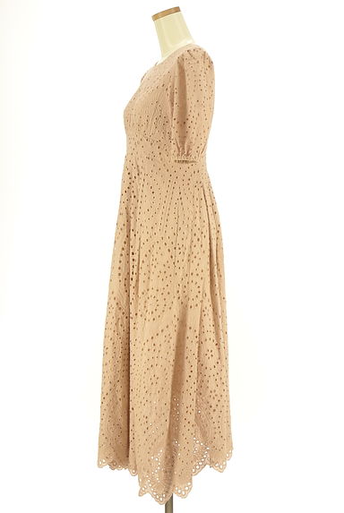 And Couture（アンドクチュール）の古着「パフスリーブカットワークレースワンピース（ワンピース・チュニック）」大画像３へ