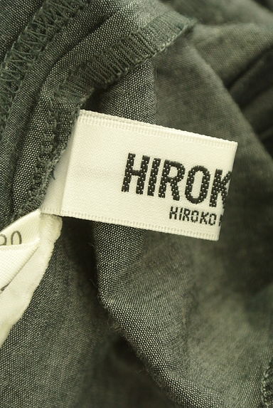 HIROKO BIS（ヒロコビス）の古着「花柄カットワークレース切替ワンピース（ワンピース・チュニック）」大画像６へ