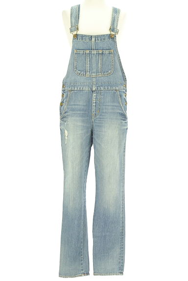 MOUSSY（マウジー）の古着「デニムサロペットパンツ（オーバーオール・サロペット）」大画像１へ