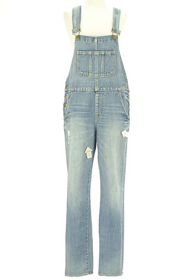 MOUSSY（マウジー）の古着「デニムサロペットパンツ（オーバーオール・サロペット）」大画像４へ
