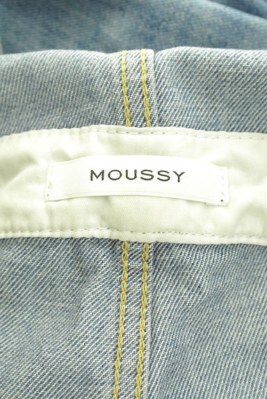 MOUSSY（マウジー）の古着「デニムサロペットパンツ（オーバーオール・サロペット）」大画像６へ
