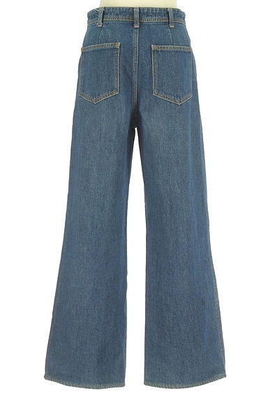 MOUSSY（マウジー）の古着「ワイドデニムパンツ（デニムパンツ）」大画像２へ