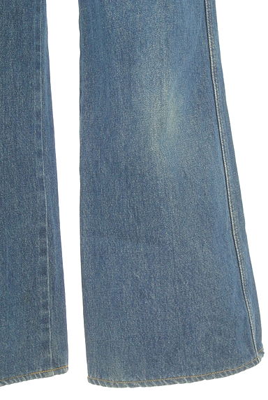 MOUSSY（マウジー）の古着「ワイドデニムパンツ（デニムパンツ）」大画像５へ